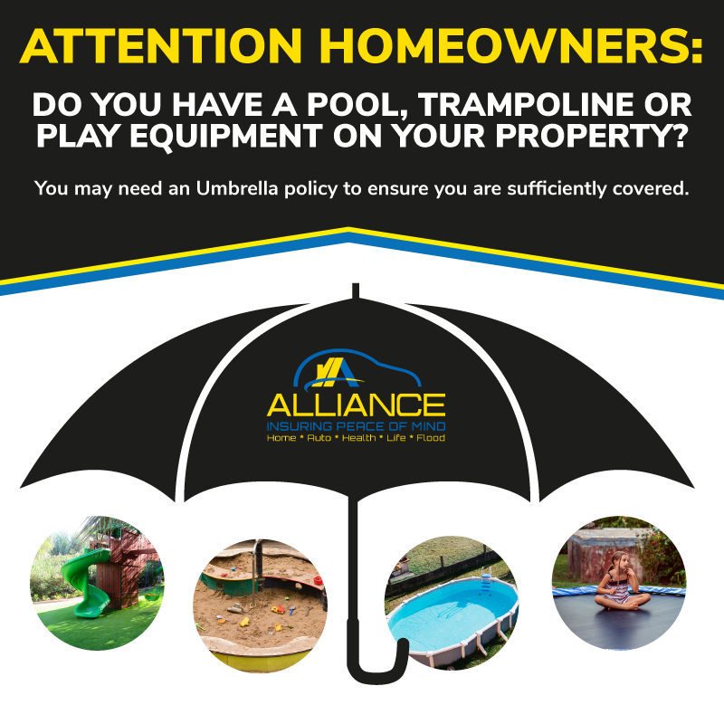 Pools Trampolines, & Other Play Equipment Affect on Homeowners Insurance Costs Alliance Insurance